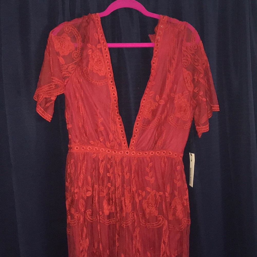 Red dress/romper